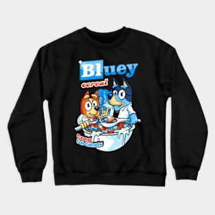 bluey eating Crewneck Sweatshirt